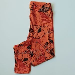 LuLaRoe OS Halloween Leggings Crows/Ravens NWT